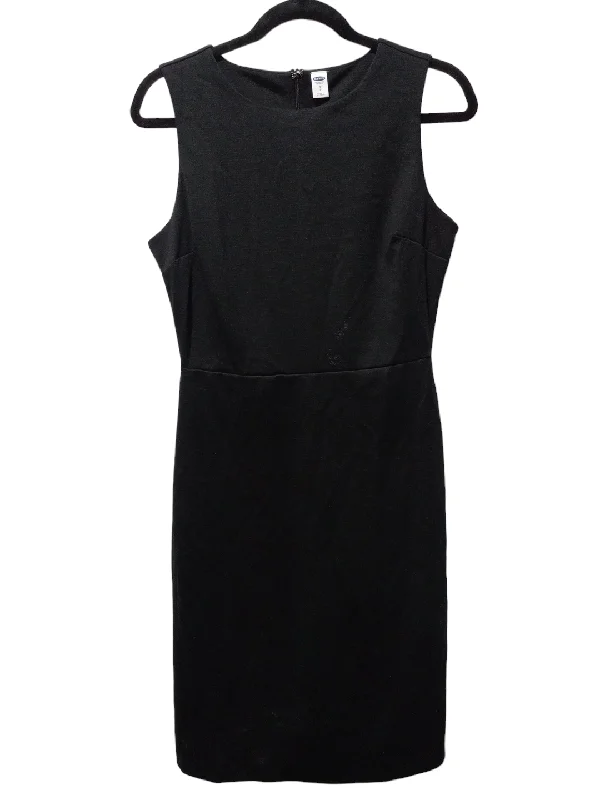 Dress Casual Midi By Old Navy In Black, Size: S