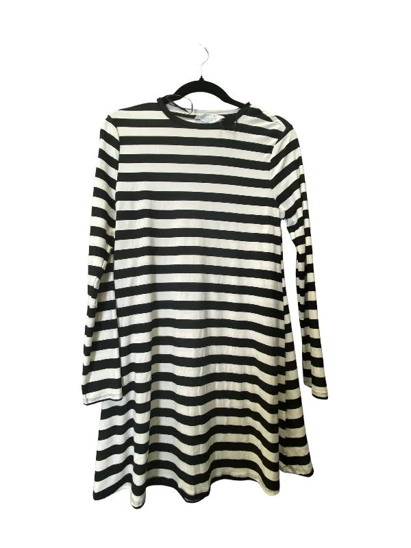 Dress Casual Midi By Primark In Black & White, Size: S