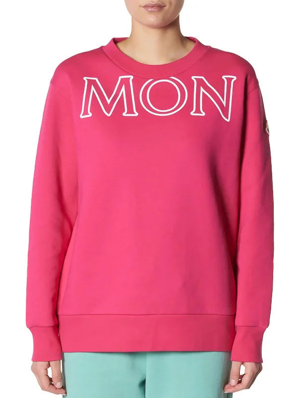 Womens Crewneck Long Sleeve Sweatshirt