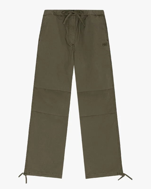 Washed Cotton Canvas Pants